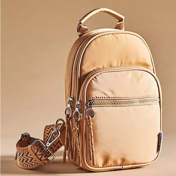 Anthropologie Urban Originals Convertible Sling Bag | Color: Sand - Picture 1 of 7